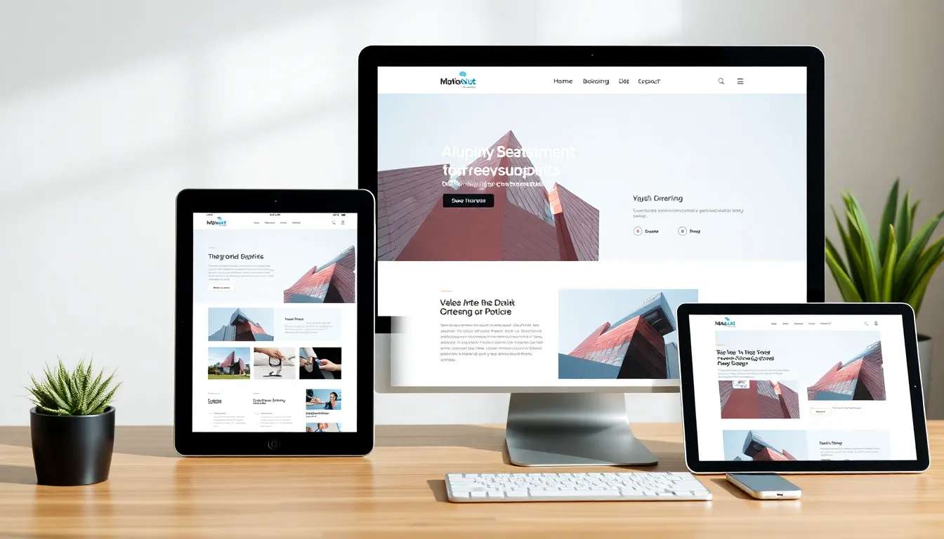 Website design and development