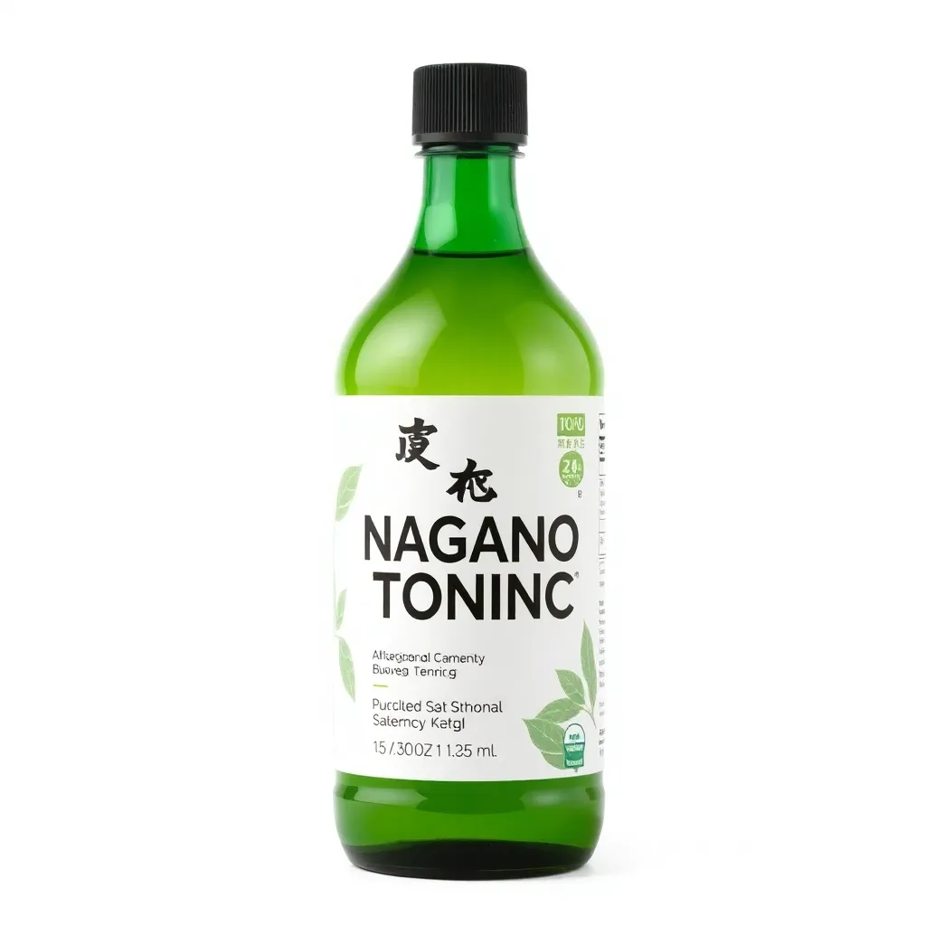 Nagano Tonic bottle