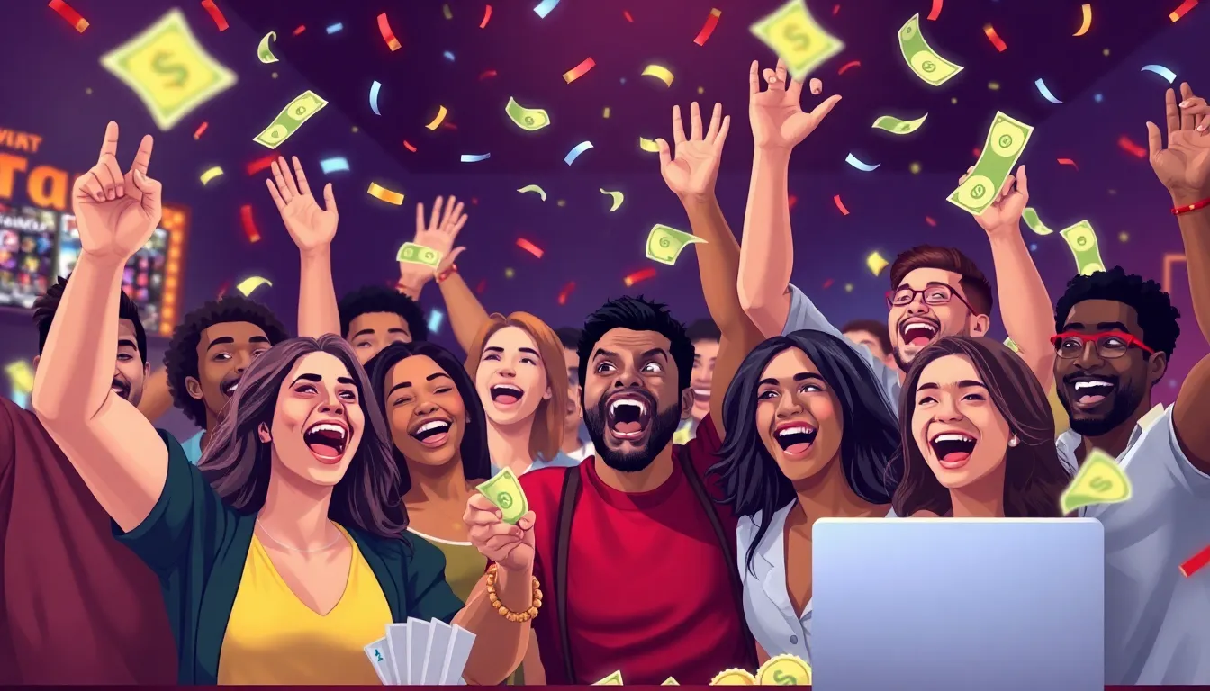 Pemain Bolagila merayakan kemenangan