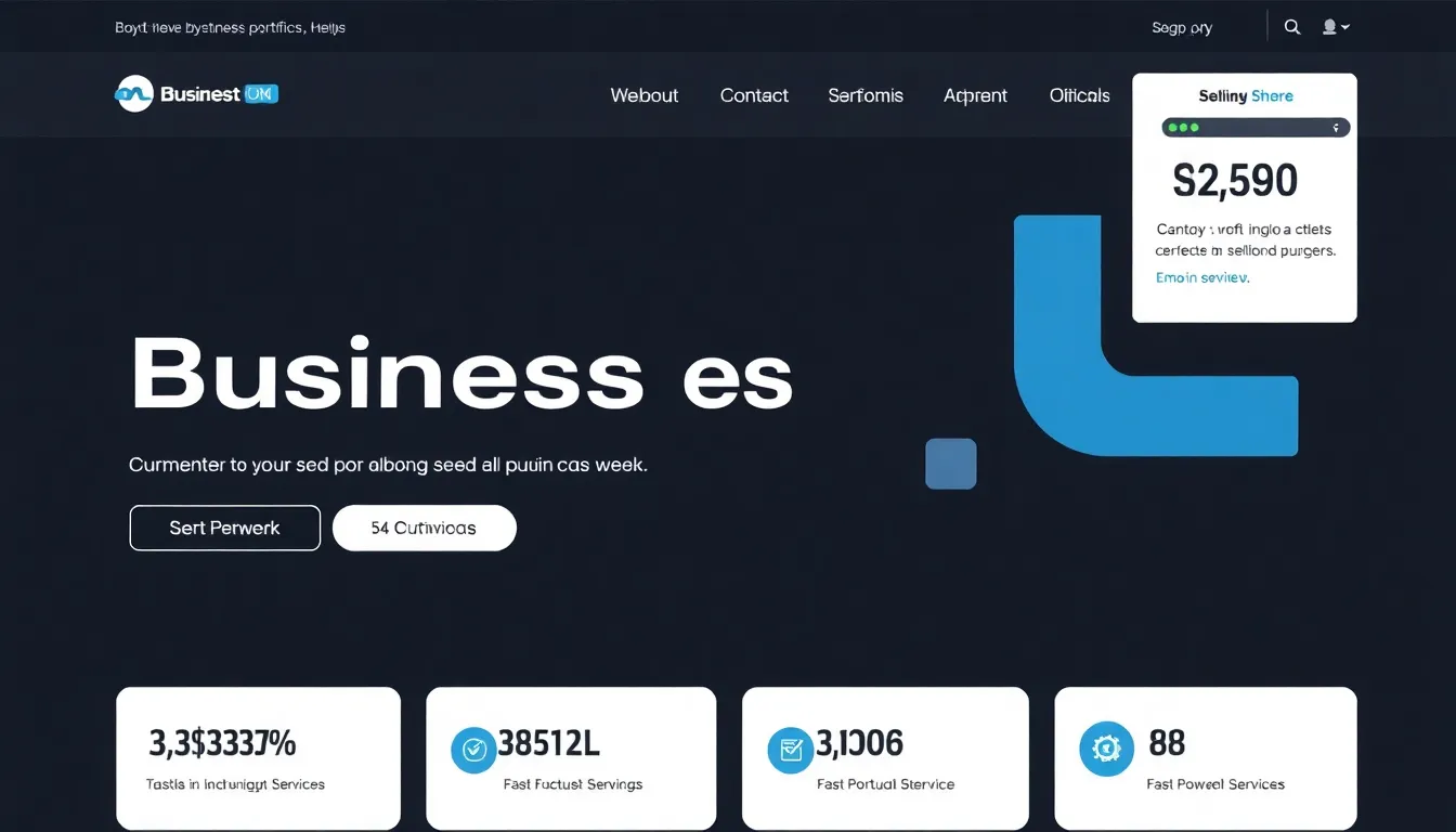 Business Portfolio Website