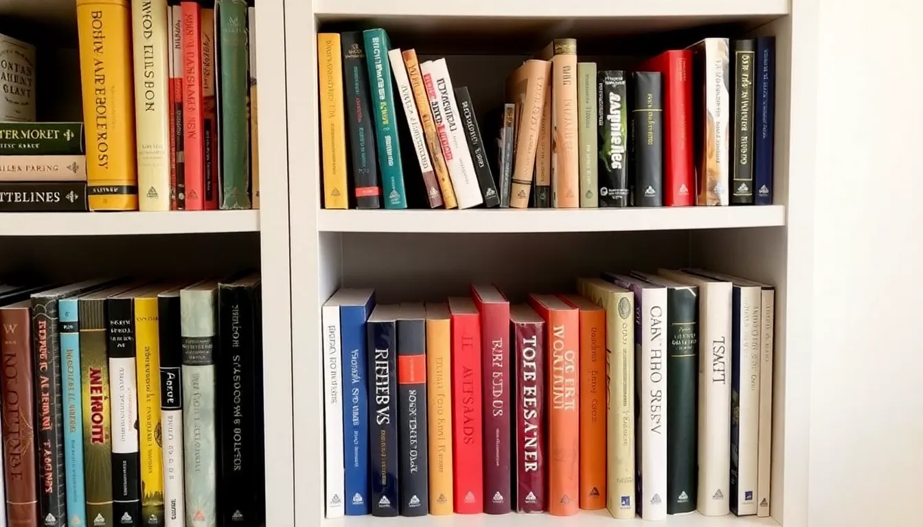 Curated book selection