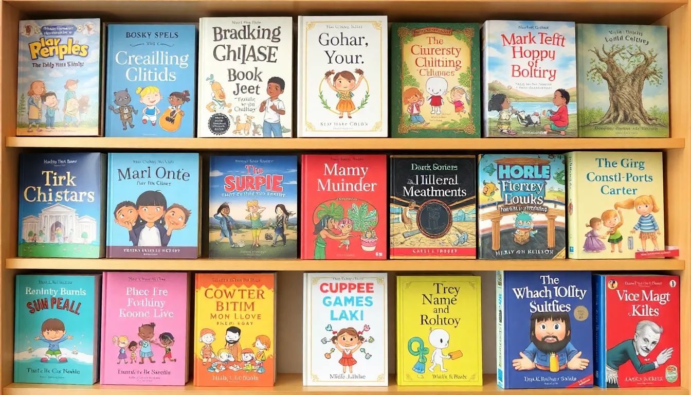 Diverse book collection