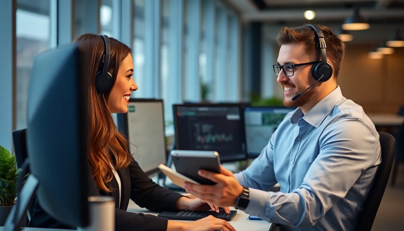 Customer support team