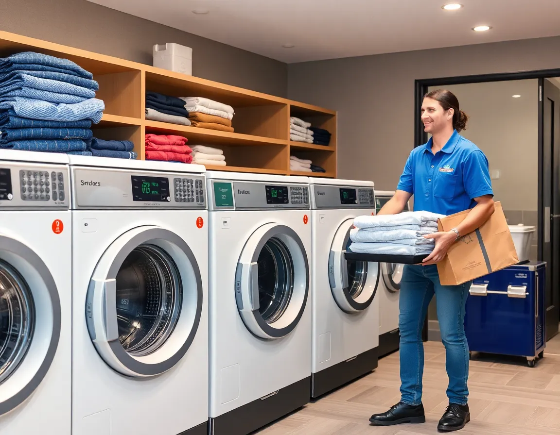 Professional laundry and dry cleaning services