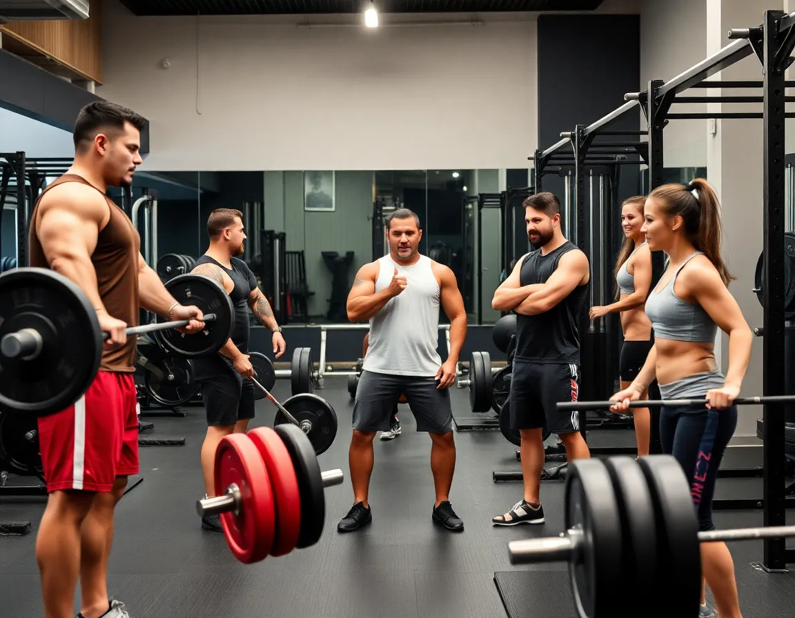 Athletes using one rep max calculator