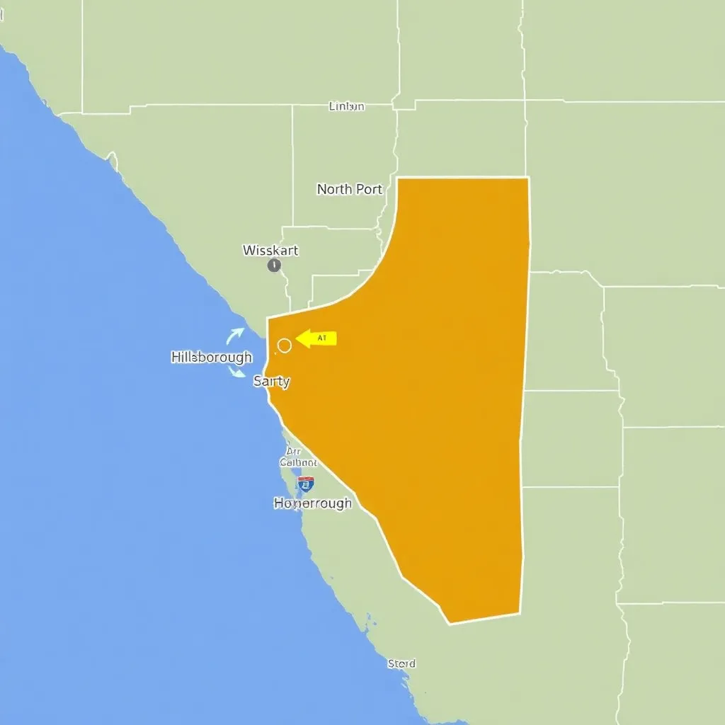 Service area coverage