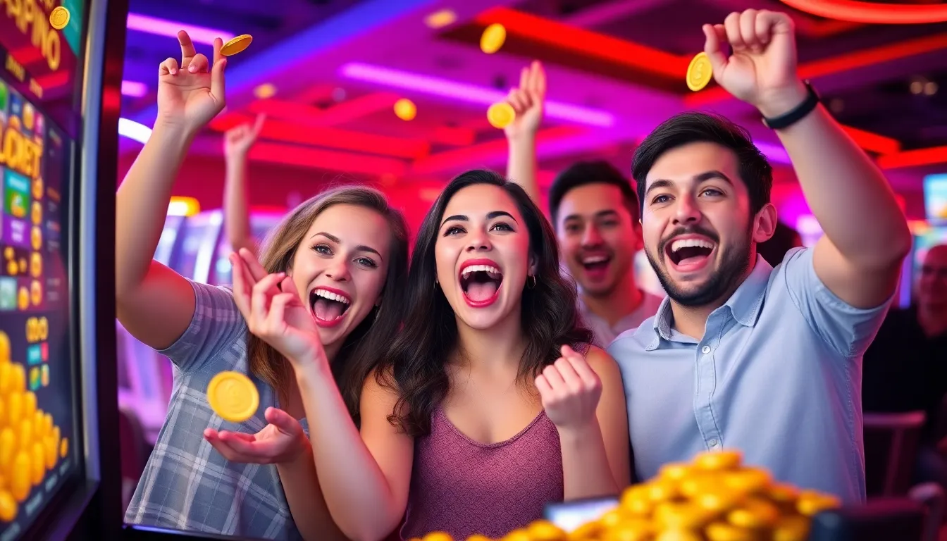 Pemain AreaSlot merayakan kemenangan besar