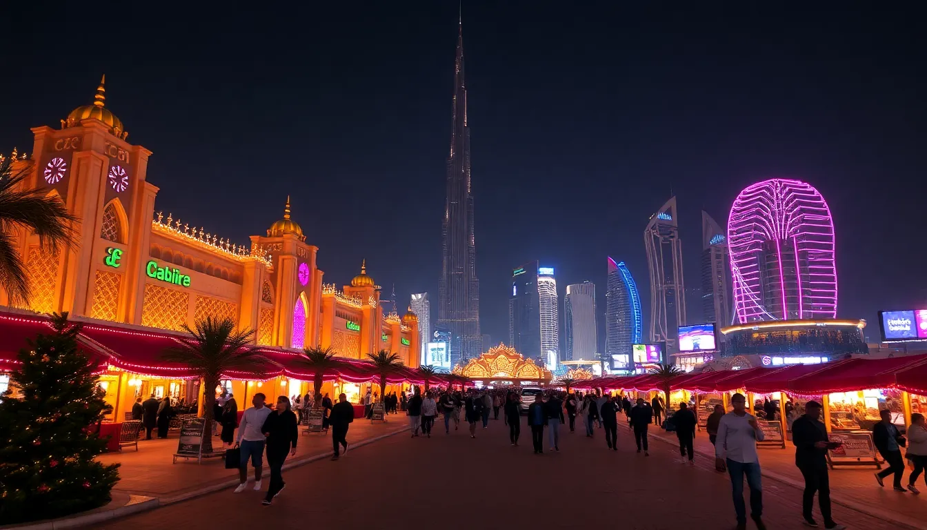 Dubai winter with mild weather and desert adventures