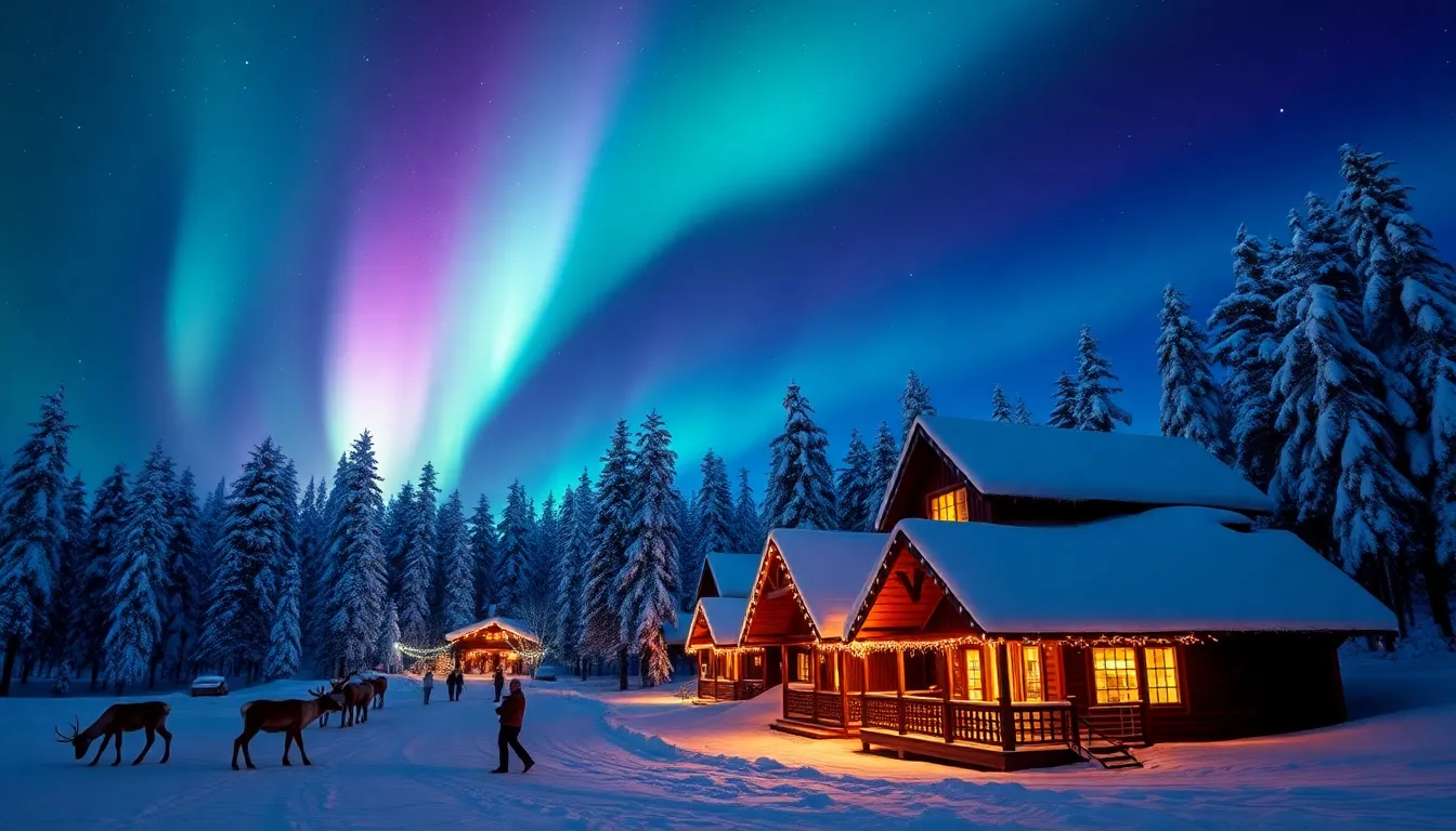 Finland Lapland with Northern Lights and Santa Claus Village