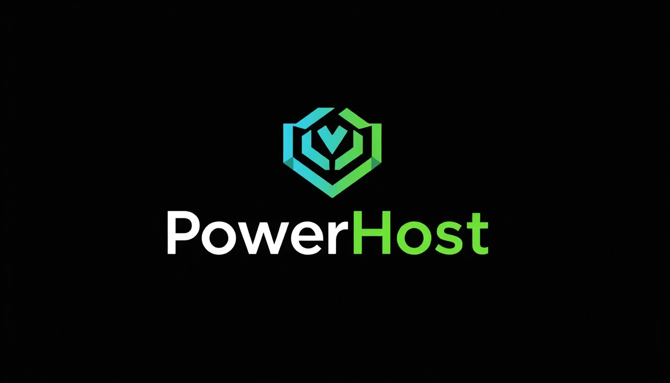 The PowerHost Logo