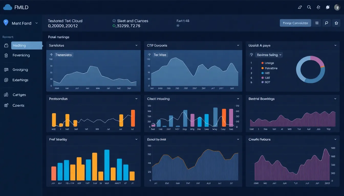 Cloud monitoring dashboard