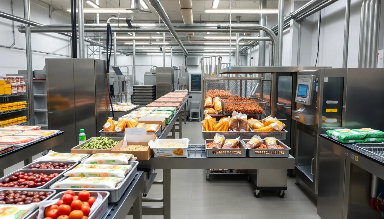 Fasilitas produksi makanan Soeparno Foods