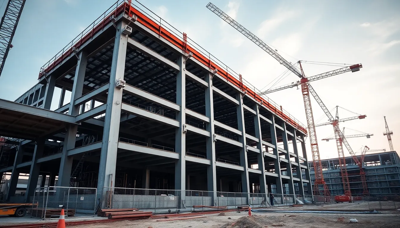 Soeparno Steel Construction and Fabrication Site