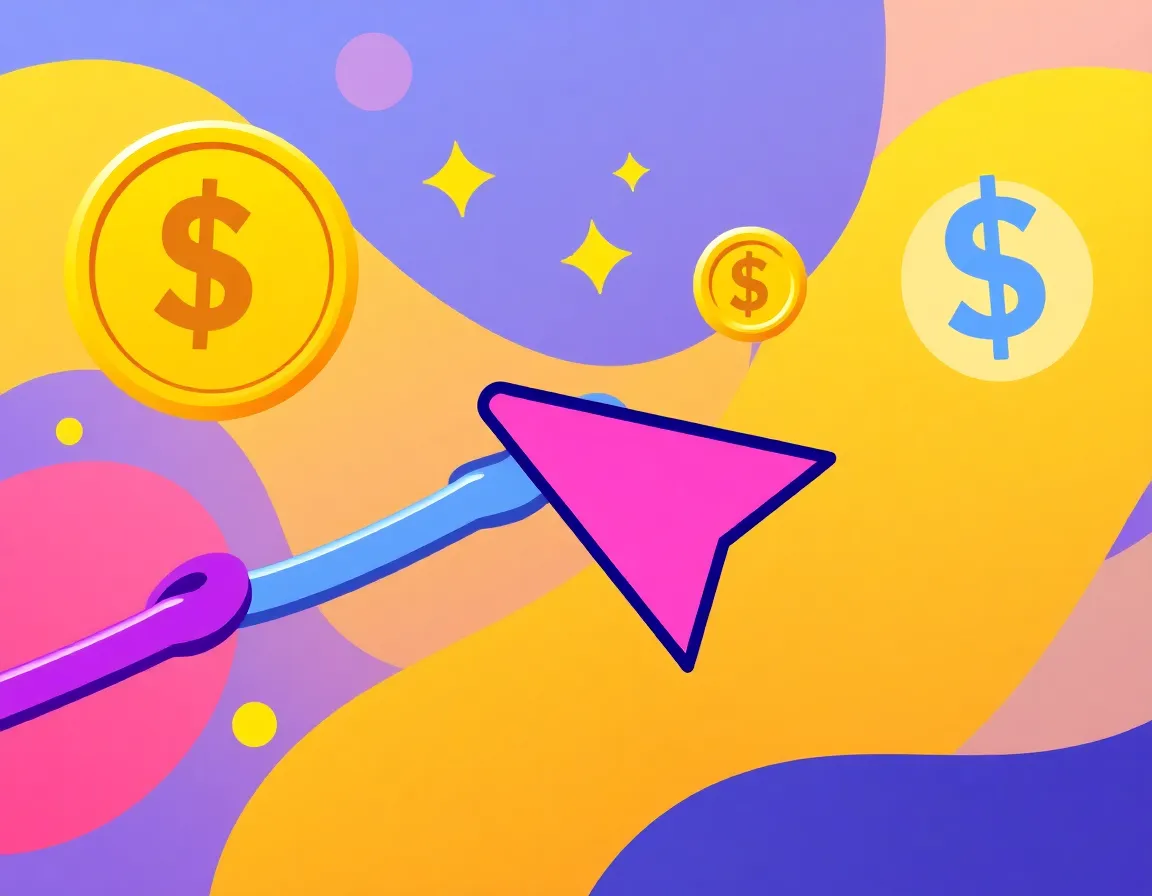 Click to earn illustration