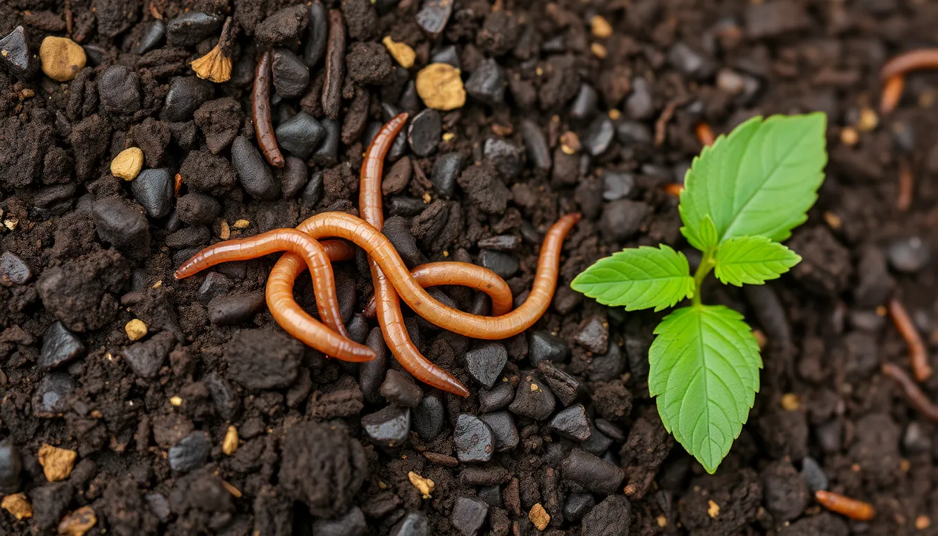 Rich organic soil with natural ingredients