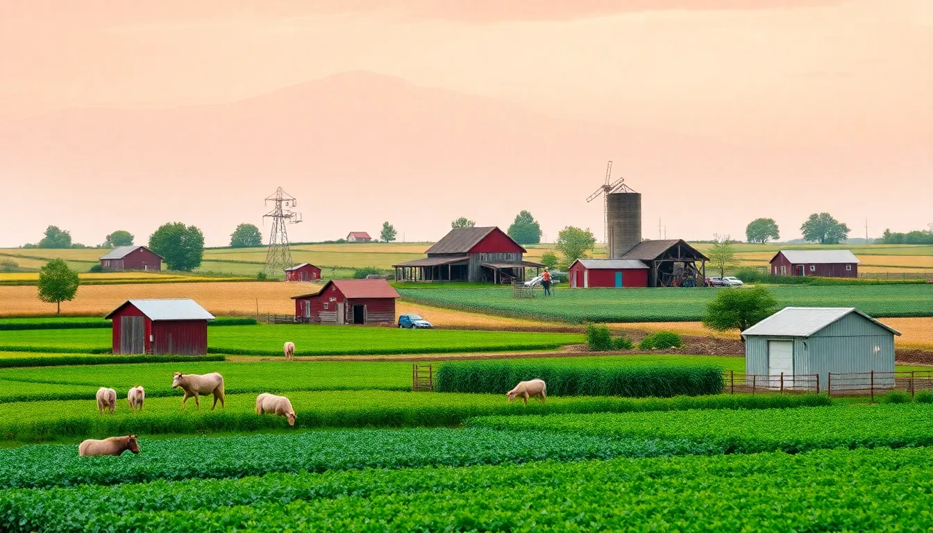 Farms of all sizes using organic fertilizers