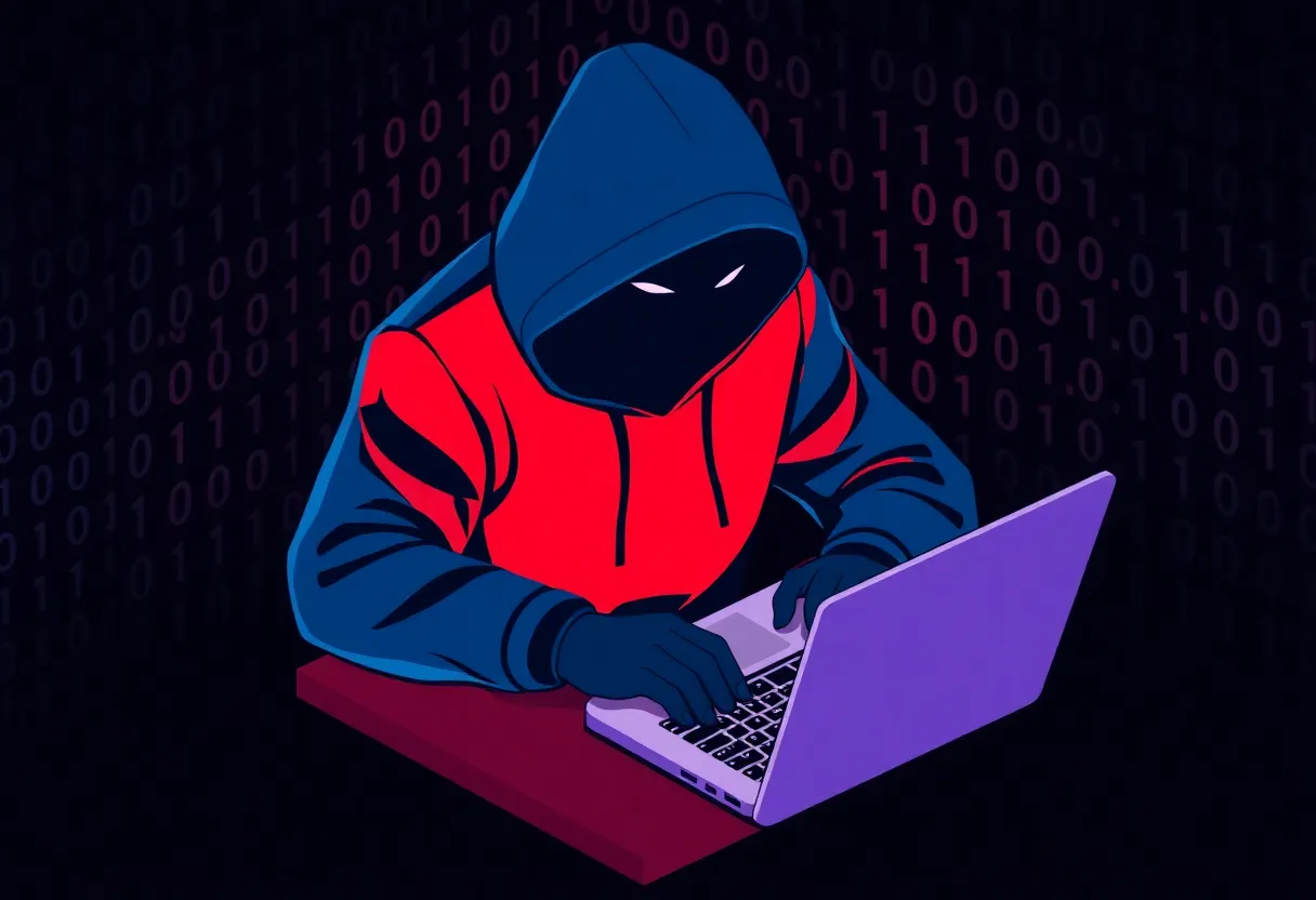 Ilustrasi kejahatan siber