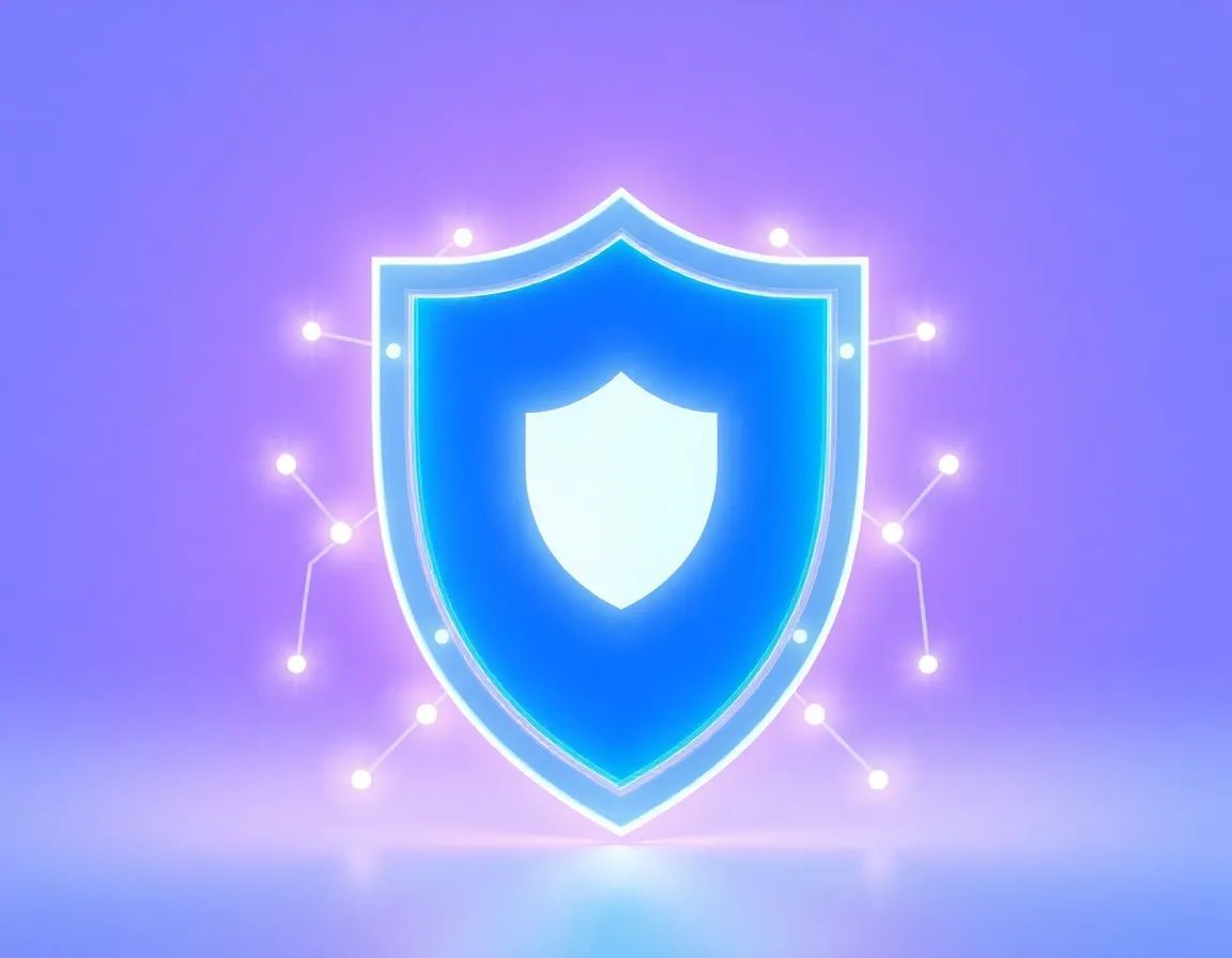 Ilustrasi keamanan data digital