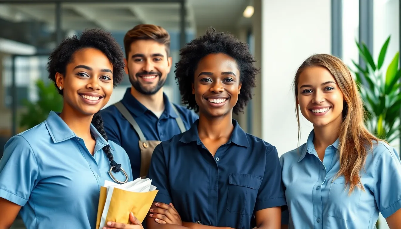 Professional workers ready to start their careers