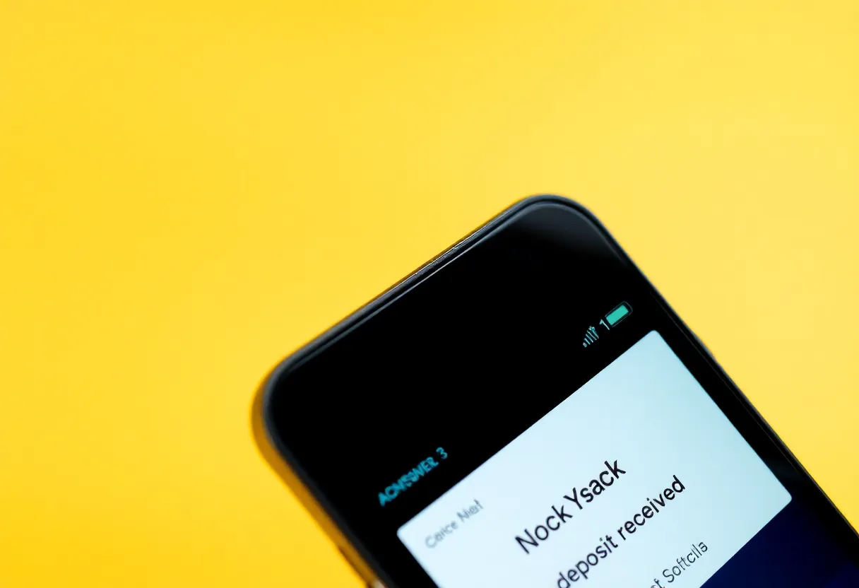 Quick payouts notification