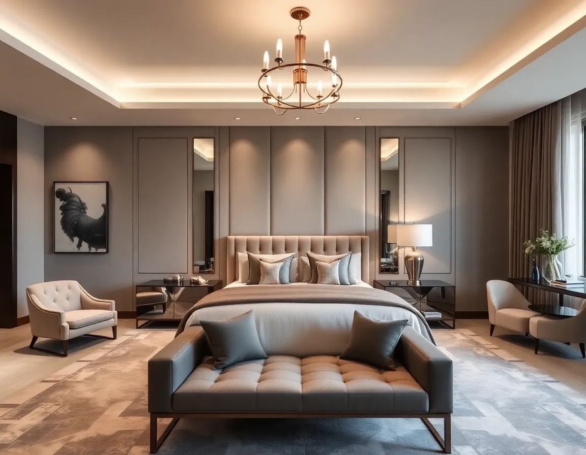 Luxurious master bedroom