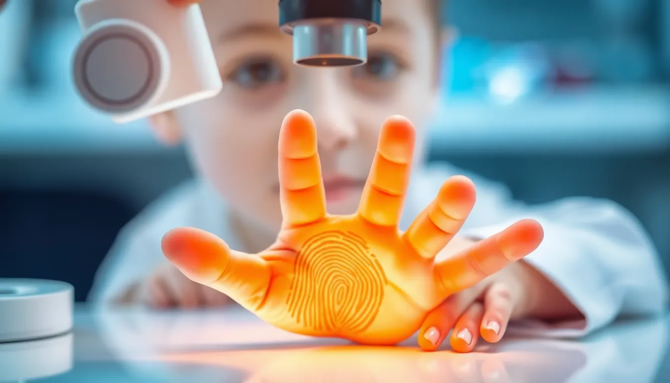 Discover hidden talents through fingerprint analysis