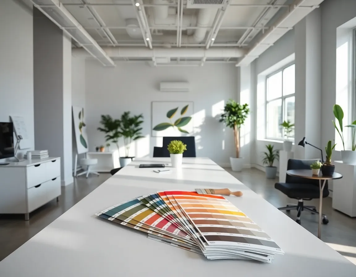 Professional consultation workspace