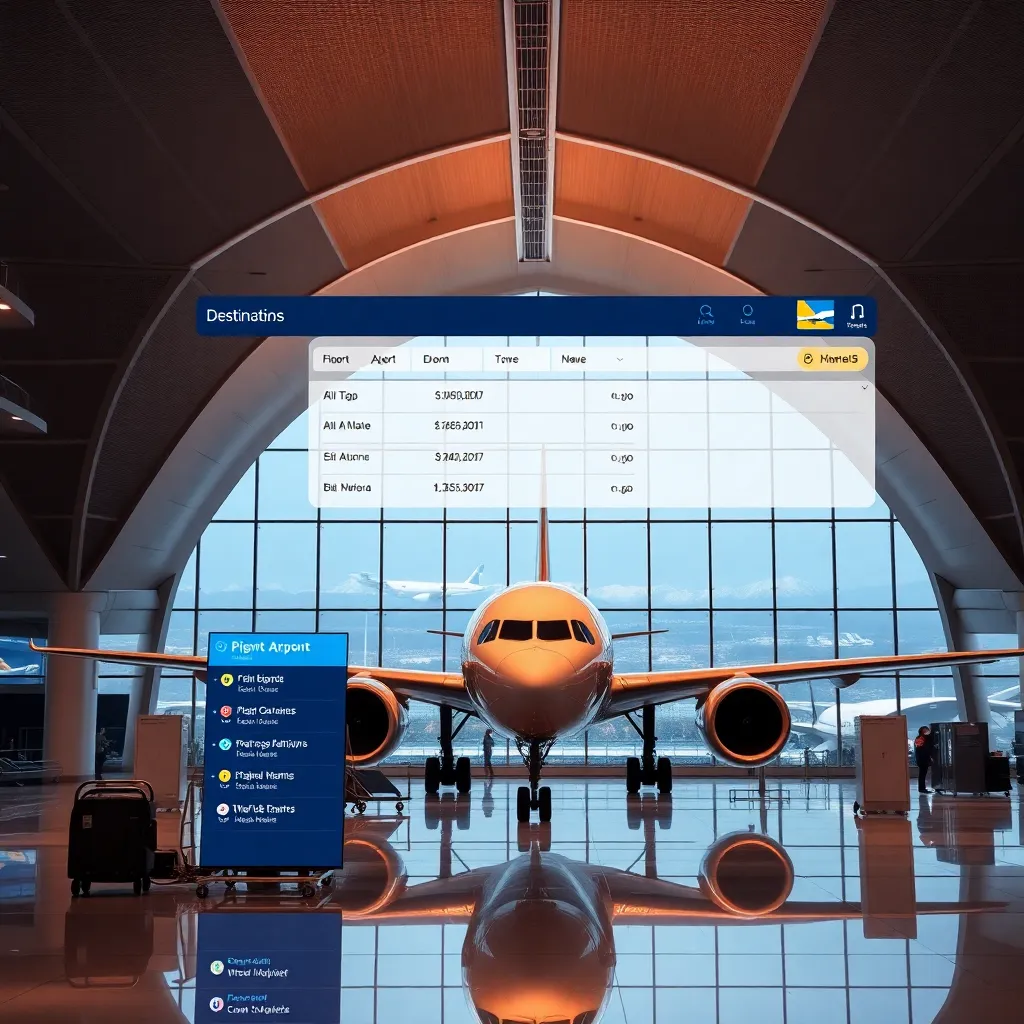 Flight booking service