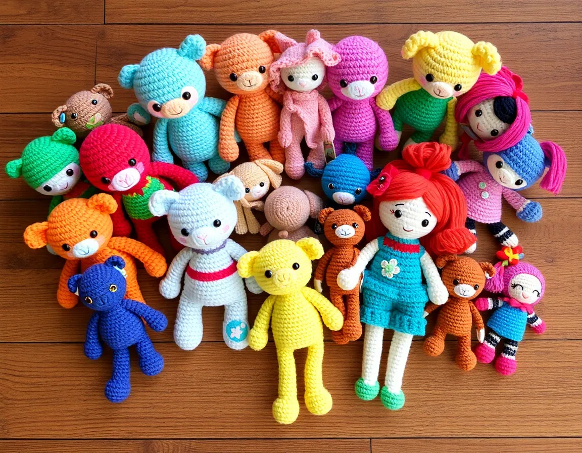 Crochet amigurumi collection