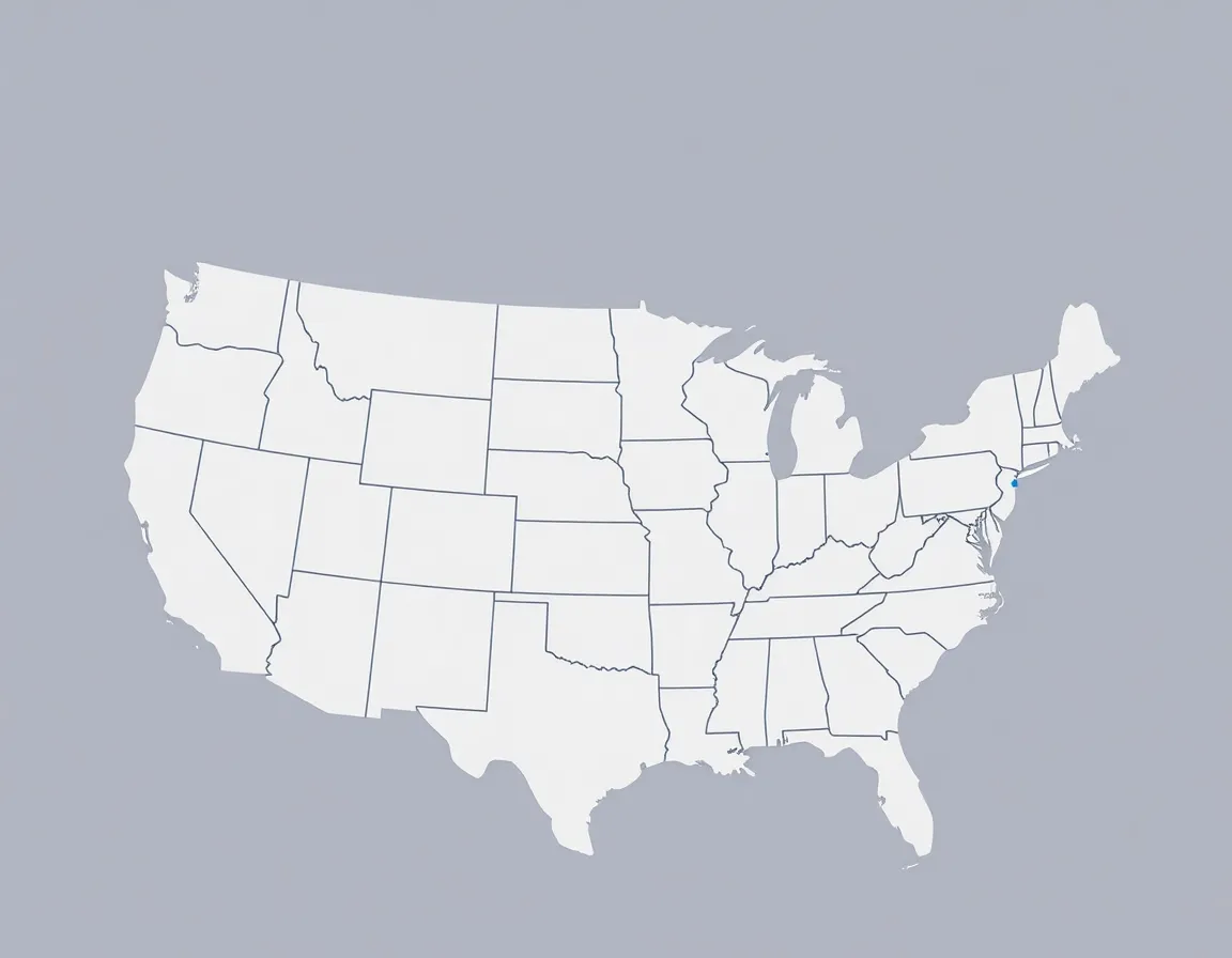 Nationwide coverage map