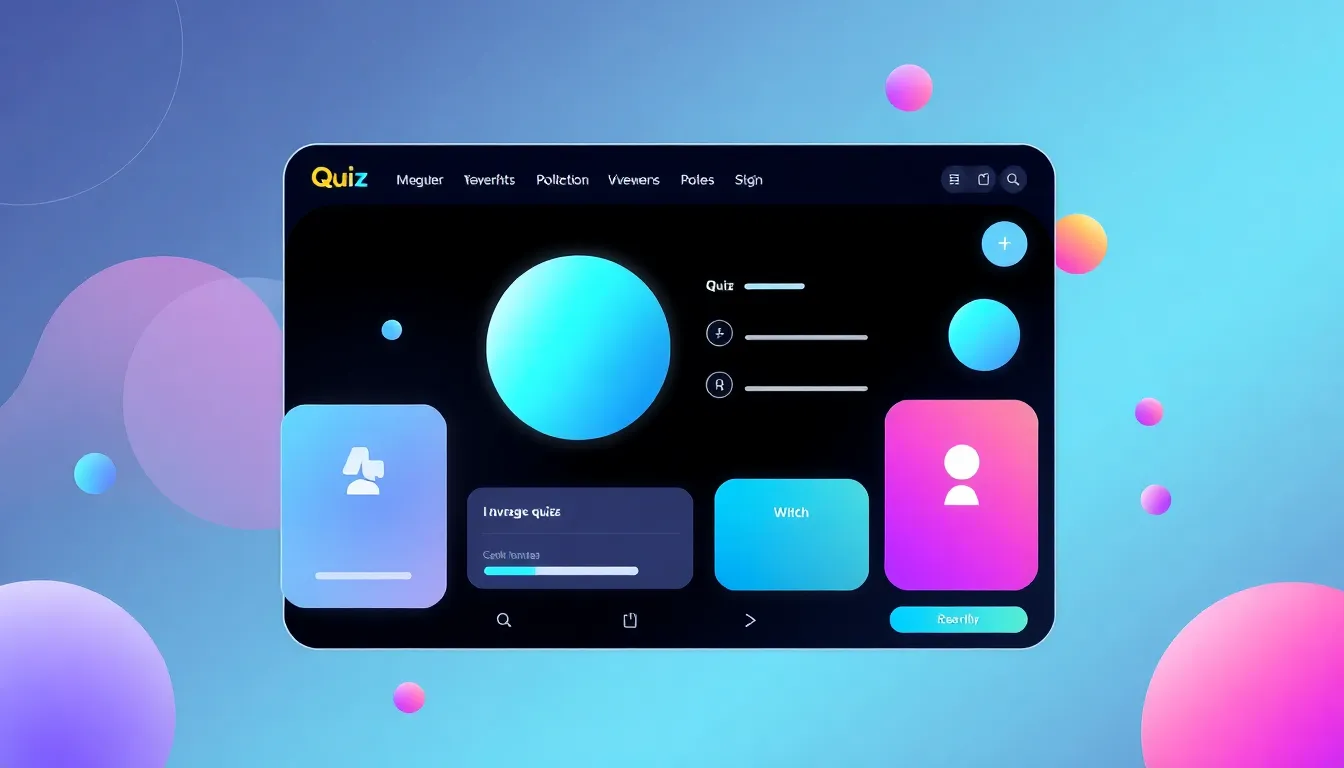 Interactive quiz platform