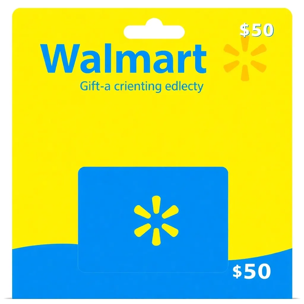 $50 Walmart Gift Card