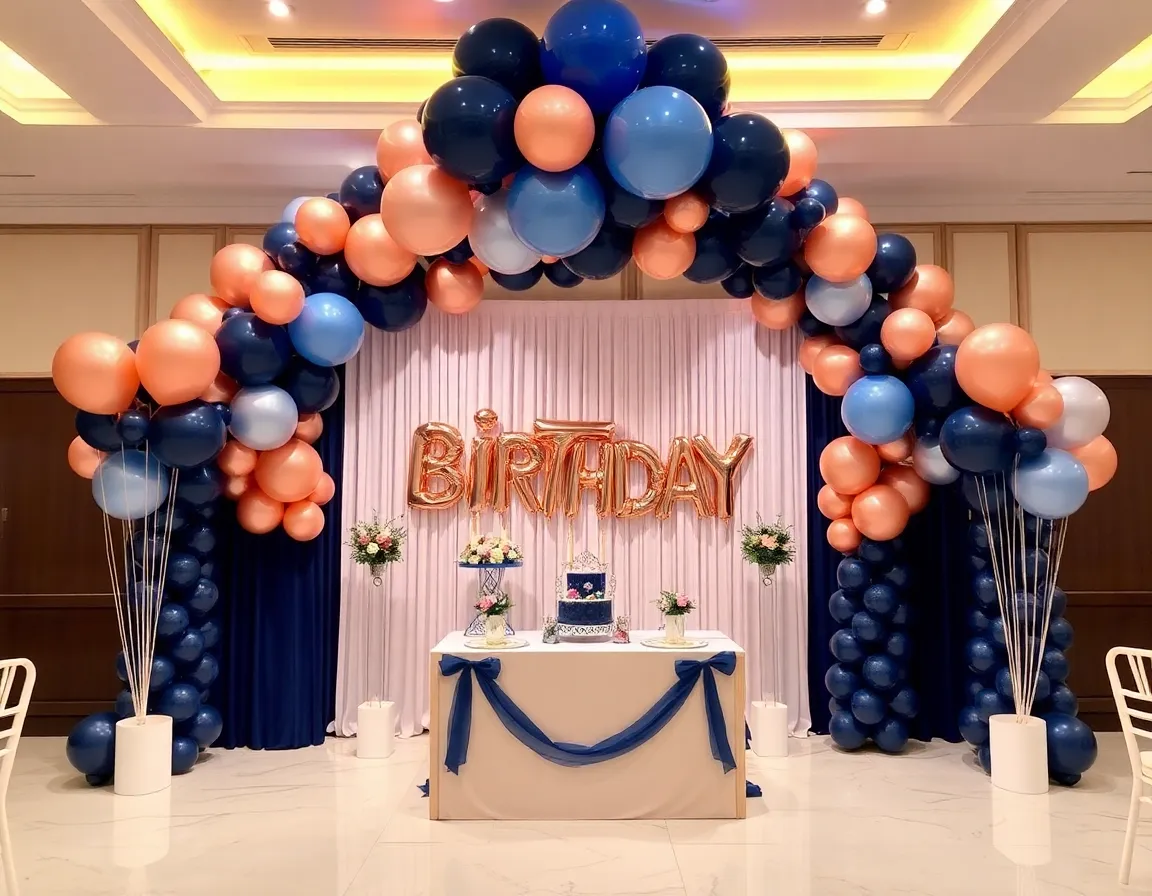 Luxury birthday party decoration