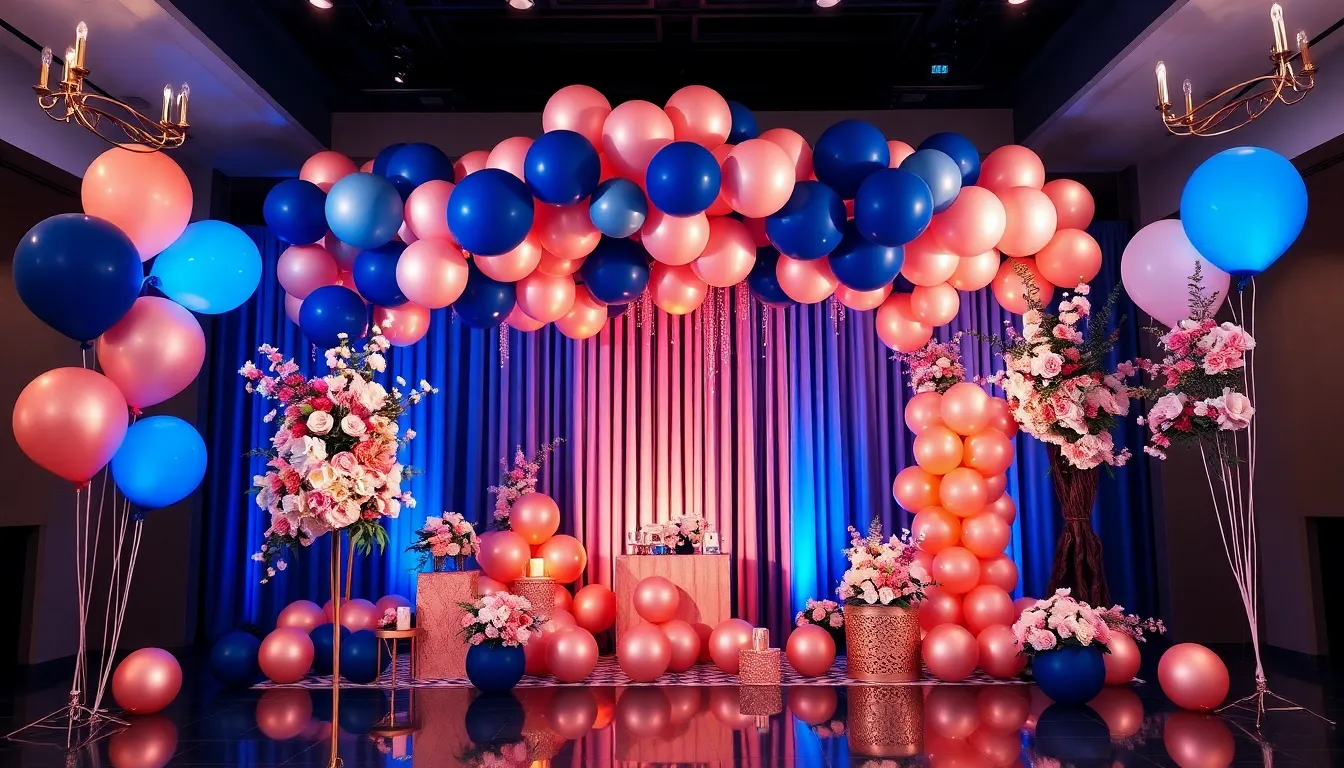 Elegant luxury party decoration