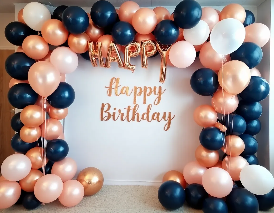 Birthday party decoration