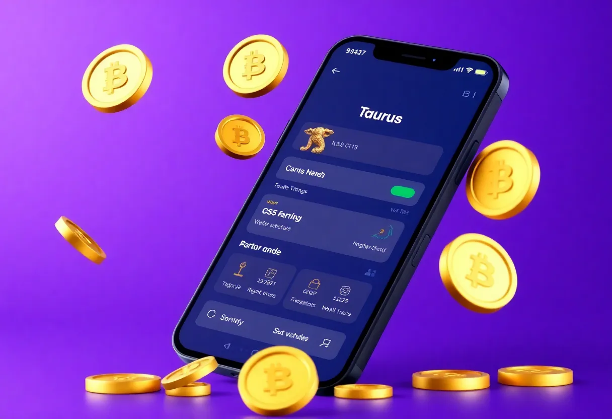 Taurus APK Earning App Interface