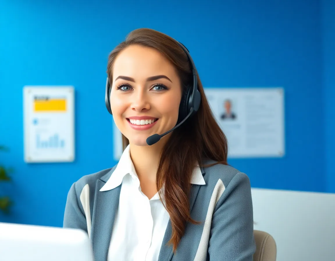 Travel support agent ready to assist