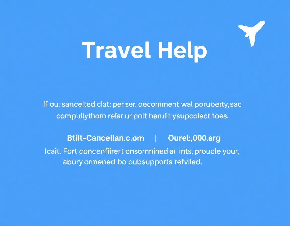 Ticket cancellation help