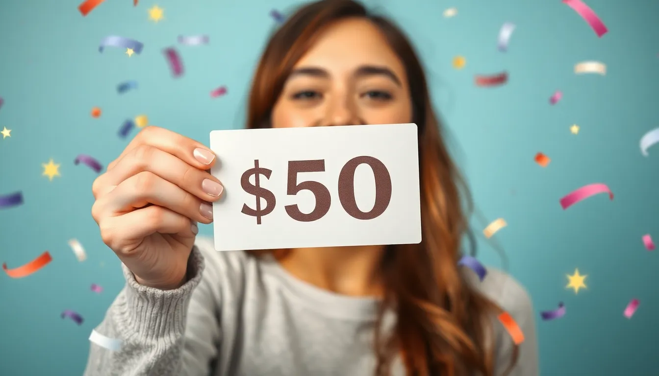 $50 Gift Card Opportunity