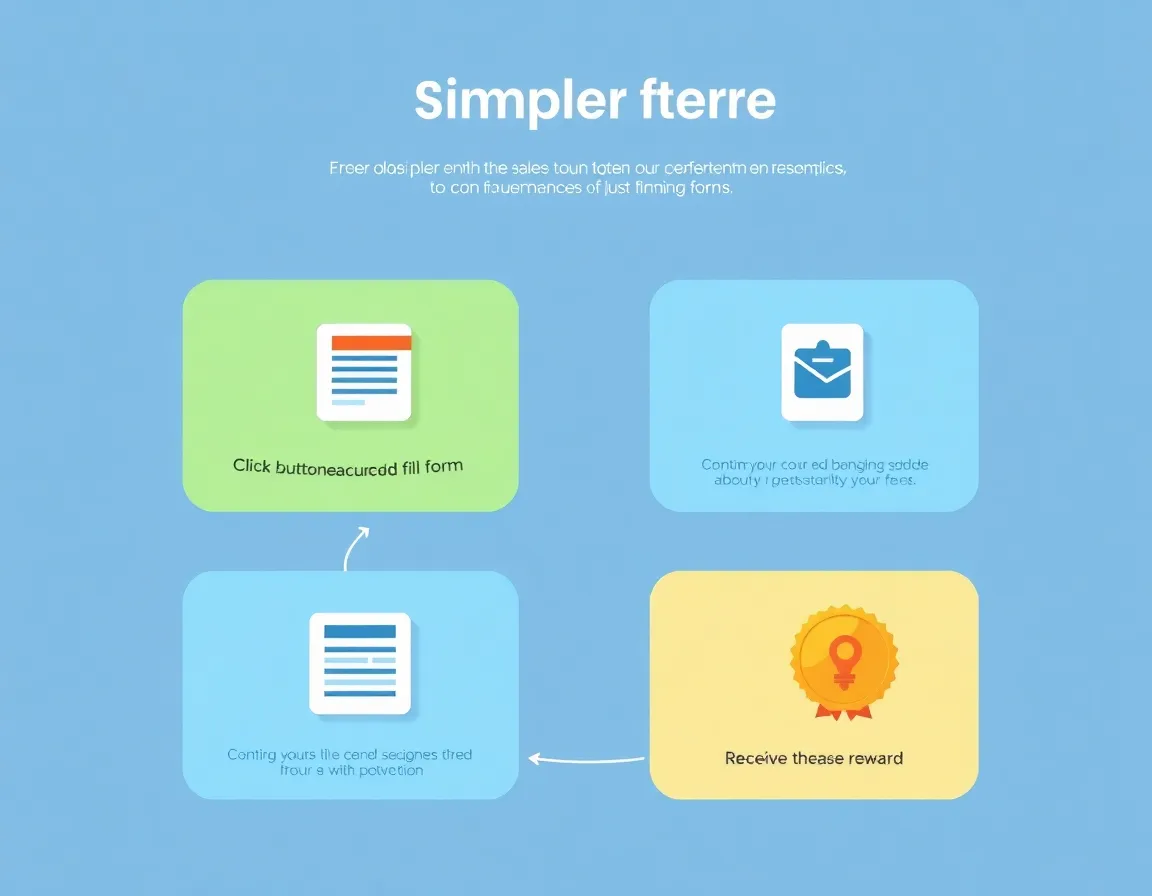 4-Step Process Illustration