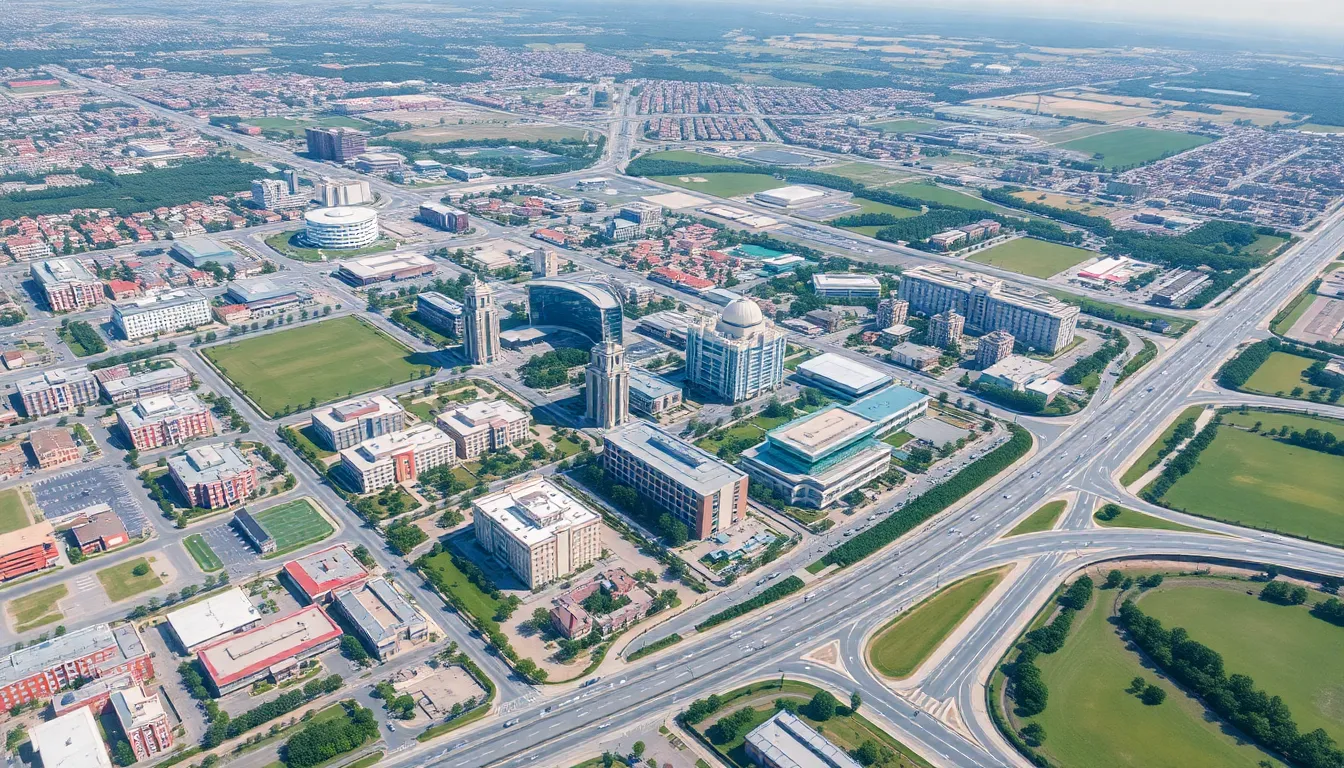 Prime location with excellent connectivity