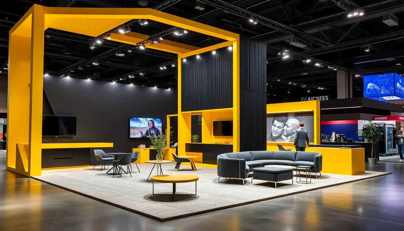 Stand d'exposition moderne