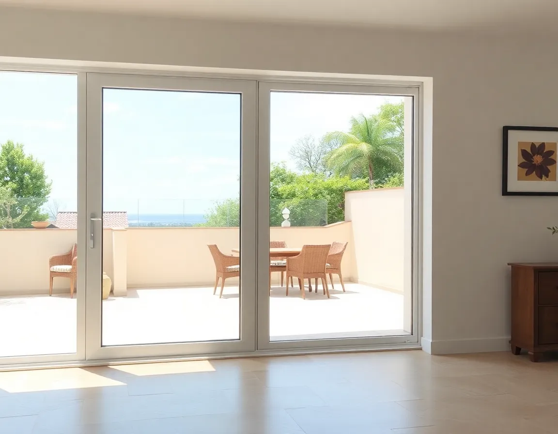 Finestra scorrevole in PVC