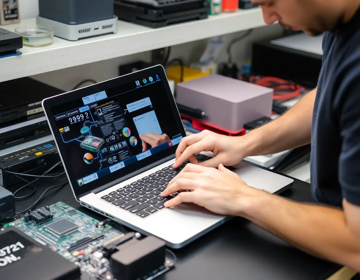Laptop repair service