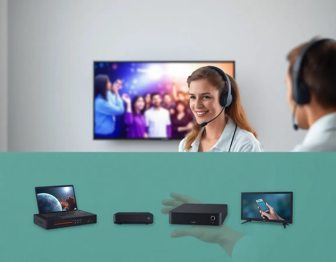 Supported devices and setup support visual