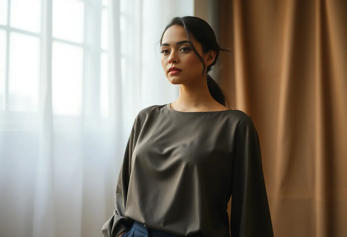 Recycled Polyester Blouse