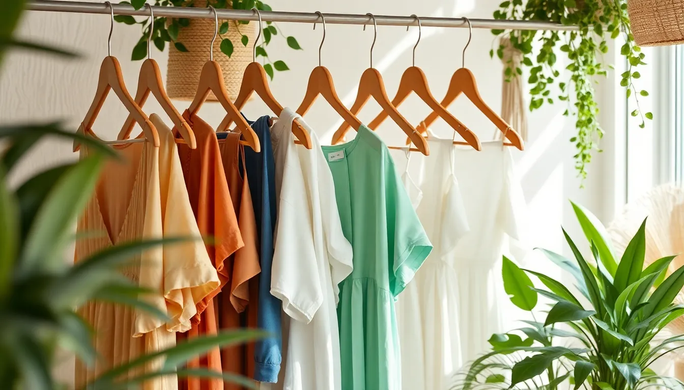 Sustainable women's clothing collection