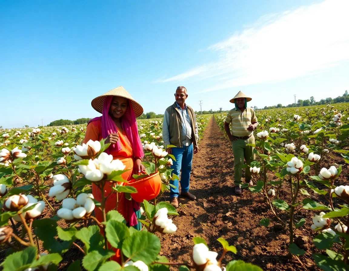 Sustainable cotton farming