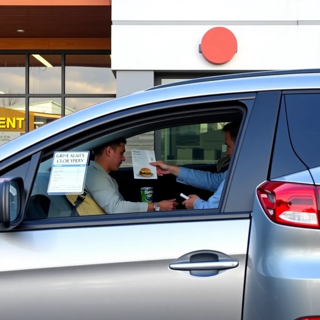 Drive-through service