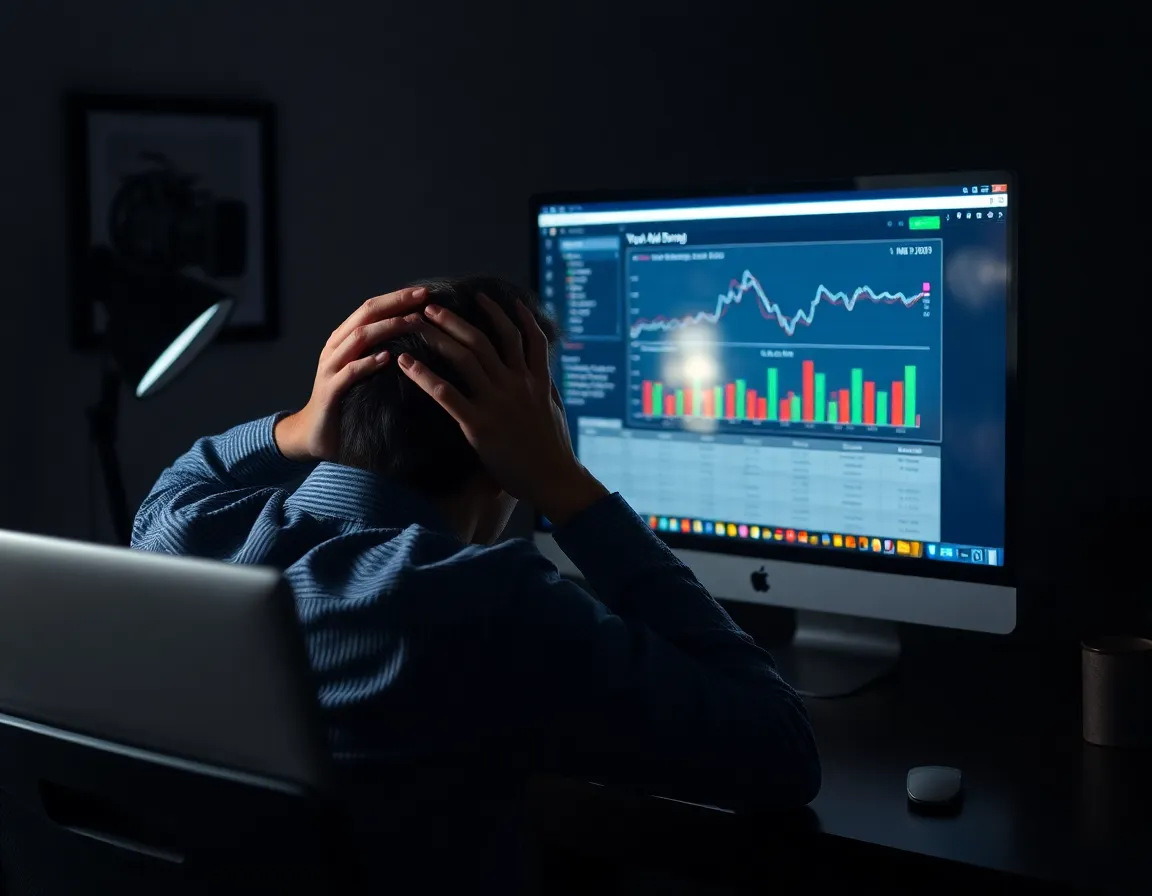 Frustrated marketer dealing with high ad costs